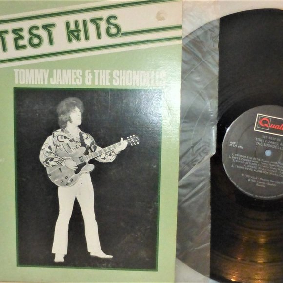 1st Press 1976 TOMMY JAMES & The Shondells  Vinyl LP Record U.S.A Roulette - Picture 1 of 4
